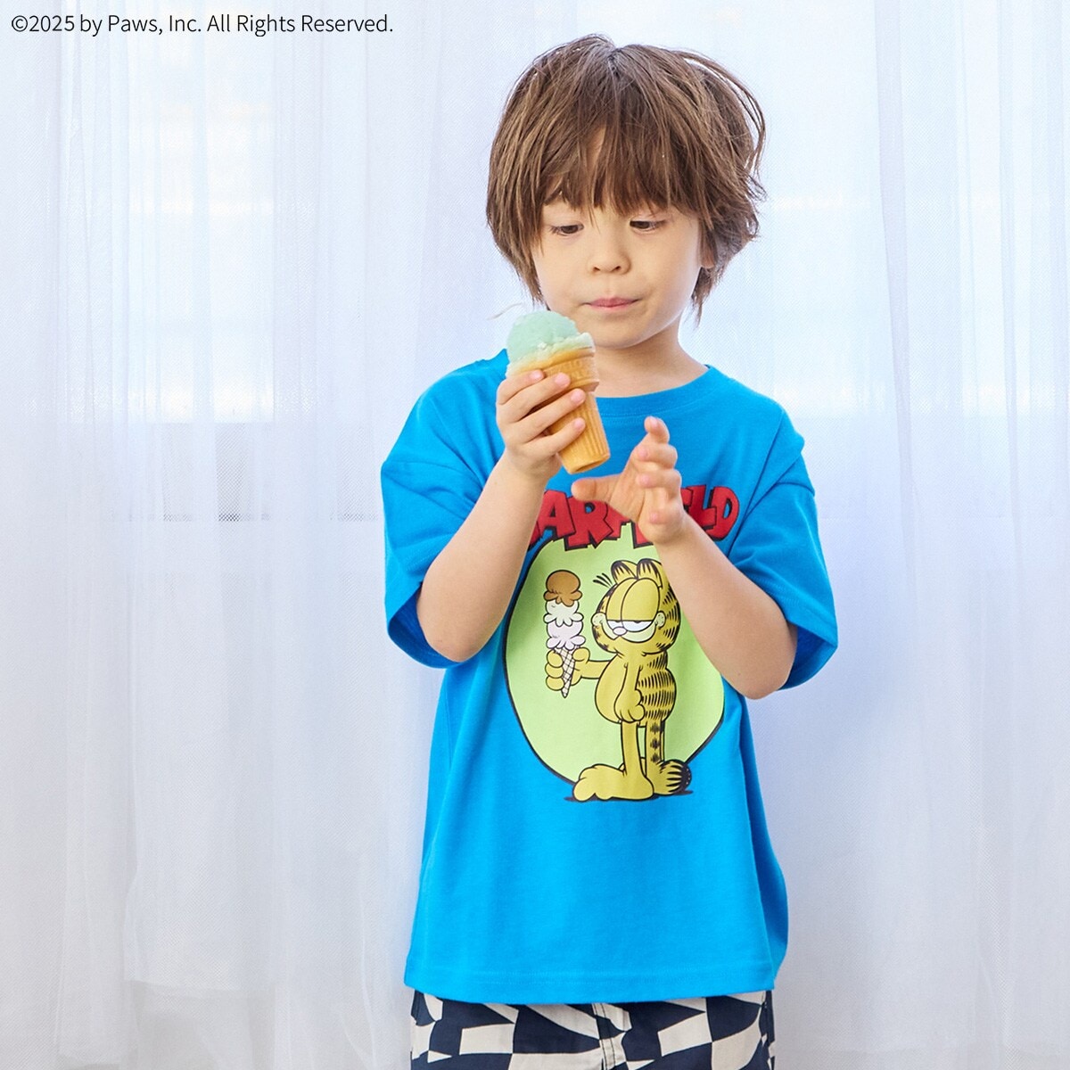 ガーフィールド プリント Tシャツ ノンヘッジ non-hedge ガーフィールドプリントビッグTシャツ