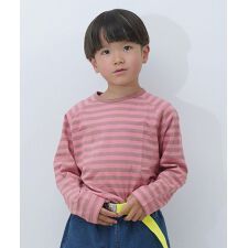 先染めボーダーカットソー