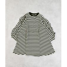 マーキーズ(MARKEY'S)のフリルスリーブボーダーワンピース