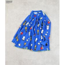 【PEANUTS】スヌーピーワッフルビッグロンＴ