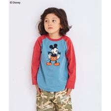 【Disney】ミッキーマウスラグランロンＴ