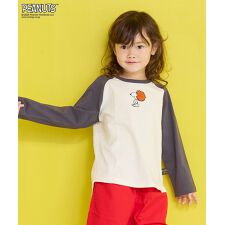 【PEANUTS】スヌーピーラグランロンＴ