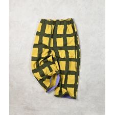 総柄９分丈パンツ