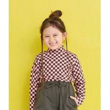 ハイネックストレッチカットソー