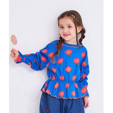 マーキーズ(MARKEY'S)のソウガラワッフルペプラムカットソー