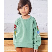 マーキーズ(MARKEY'S)のスリーブプリントスウェット