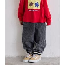 マーキーズ(MARKEY'S)のラインリブデニムパンツ