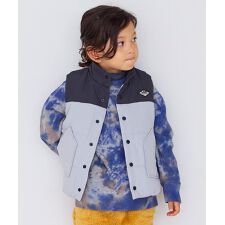 【マシンウォッシャブル】ヨーク切り替えキルトベスト