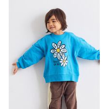 裏毛プリントトレーナー