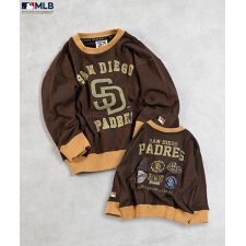 【MLB】別注チームワッペンプリントスウェット