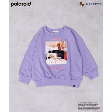 【Polaroid】別注プリントトレーナー