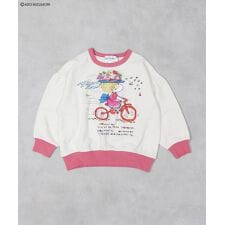 【水森亜土】別注プリントトレーナー