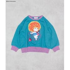 【水森亜土】別注プリントトレーナー