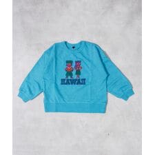 裏毛シティプリントトレーナー