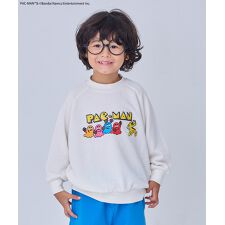 【PAC-MAN】別注レトロプリントトレーナ－