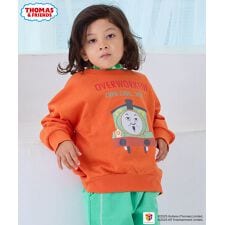 【きかんしゃトーマス】THOMAS&FRIENDS/別注プリントトレーナー