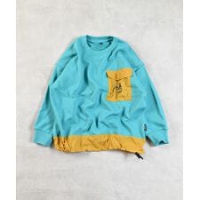 【GERRY】別注ナイロン切り替えトレ－ナ－