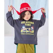 マーキーズ(MARKEY'S)の裏毛プリントトレーナー