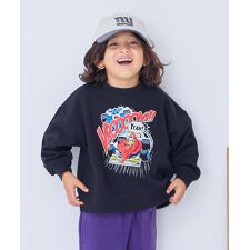 裏毛グラフィックトレーナー