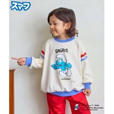 【The Smurfs/スマーフ】別注プリントトレーナー
