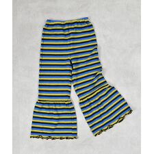 パイルボーダーマーメイドパンツ