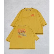 【COTTON from U.S.A】前後プリントビッグロンティー