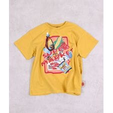 【防汚加工】半袖プリントＴシャツ