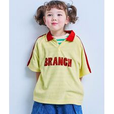 パイルラインスリーブポロ