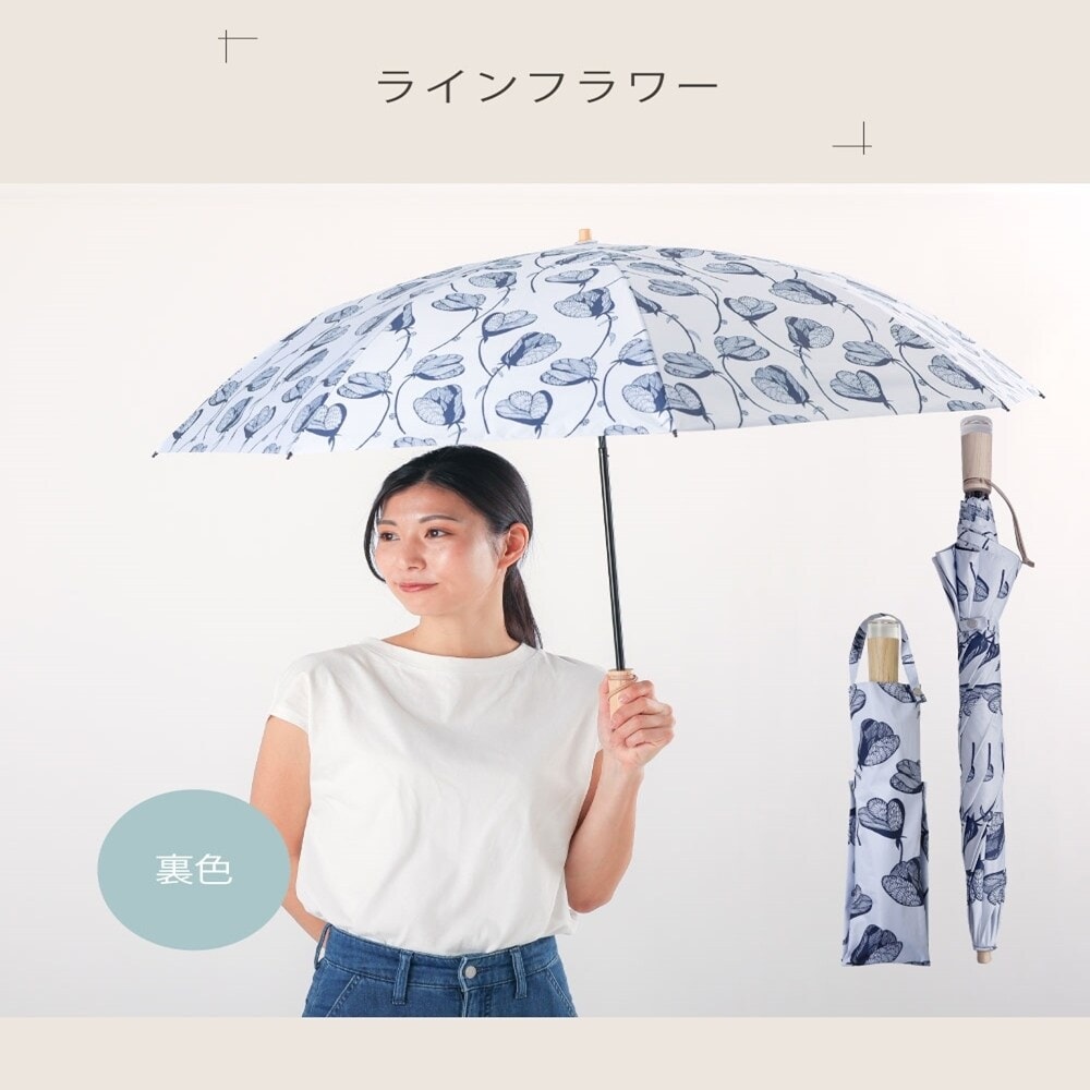 新品 ニナリッチ NINA RICCI★東レサマーシールド 晴雨兼用傘一級遮光 新作/東レサマーシールド生地/遮熱/7本骨軽量/2段スライドショート