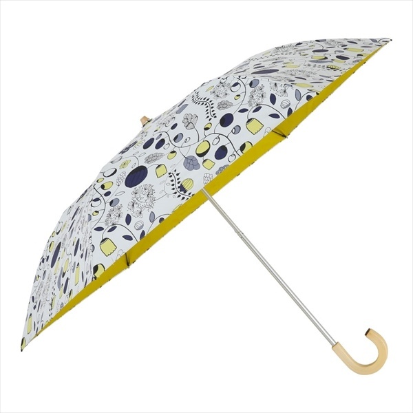 korko(晴雨兼用日傘/手開き2段折りたたみ傘/撥水/UV&遮光率99％/遮熱 