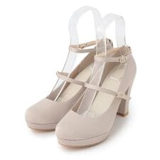 5WAYチャンキーヒール厚底パンプス