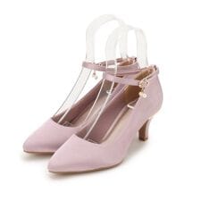 3WAYビジューベルトヒールパンプス 結婚式二次会 パーティー