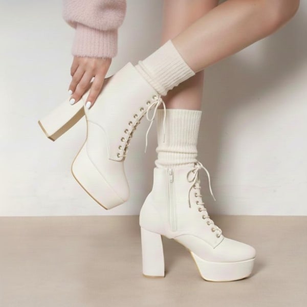 片足330g】軽量 厚底サイドゴアブーツ | アルテミス by ダイアナ