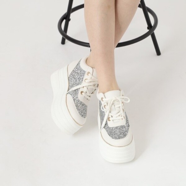 エスペランサ（ESPERANZA）/ゴールドライン厚底フラットスニーカー ゴールドライン厚底フラットスニーカー | エスペランサ(ESPERANZA