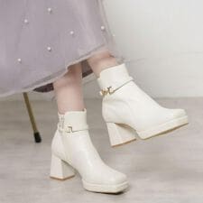 【レイン対応】サイドビット2WAYショートブーツ