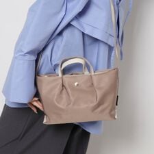 肩楽 2WAYミニショルダーギャザーバッグ