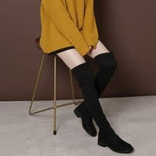 エスペランサ(ESPERANZA)のストレッチフラットニーハイブーツ