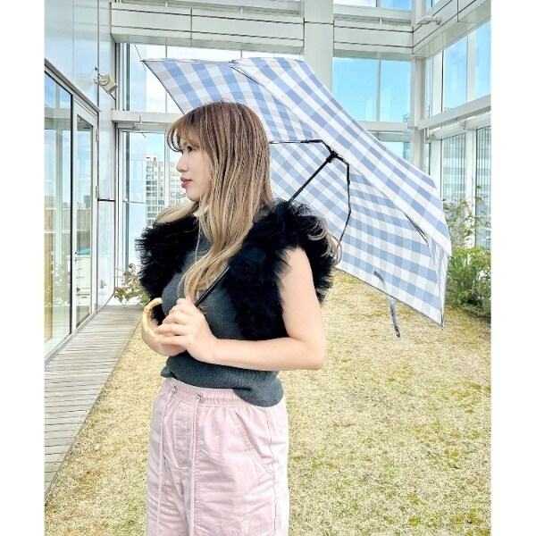 雨の日もOK！ yori 防水トートバッグ ギンガムチェック 白×黒 雑誌掲載