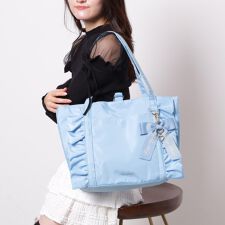 【新生活・新学期】フリルリボントートバッグ