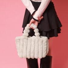 もこもこトートバッグ