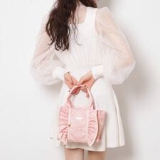 フリル2WAYトート