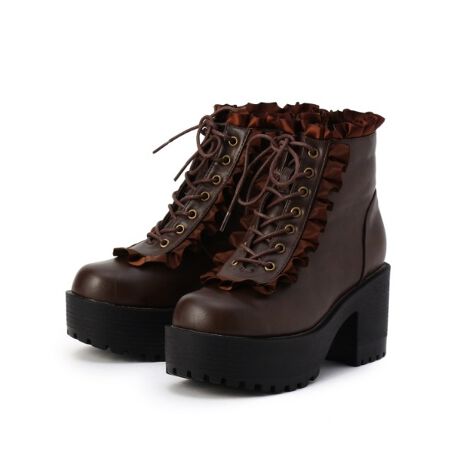 残りわずか フリルブーツ シーエス ティーアンドピー Cs T P P ファッション通販 マルイウェブチャネル