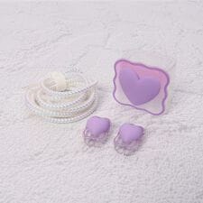 グランドエッジ(Grandedge)のハート充電器カバー