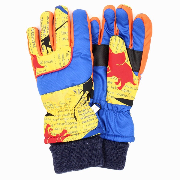 キッズスキー手袋 恐竜プリント | W1515-17JSS | ファッション通販