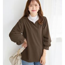 アロッタ(alotta)のキャンディースリーブハートネックブラウス