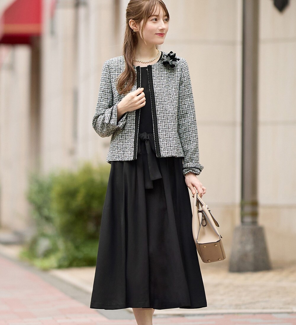 15号～23号】入学も卒業もコレ一着！着回し5点セットスーツ＜入学式