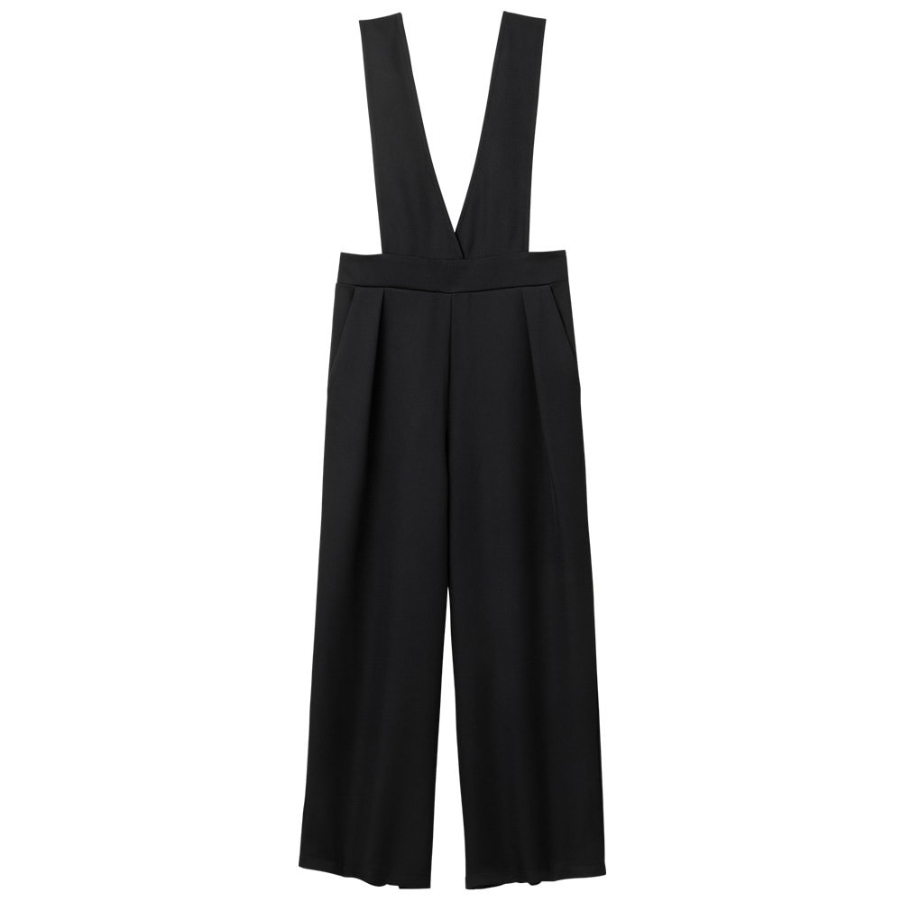 Na.e ブラック オールインワン ノースリーブ TO UNITED ARROWS＞ノースリーブ オールインワン （サロペット