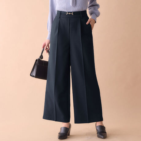 ビット付ワイドパンツ