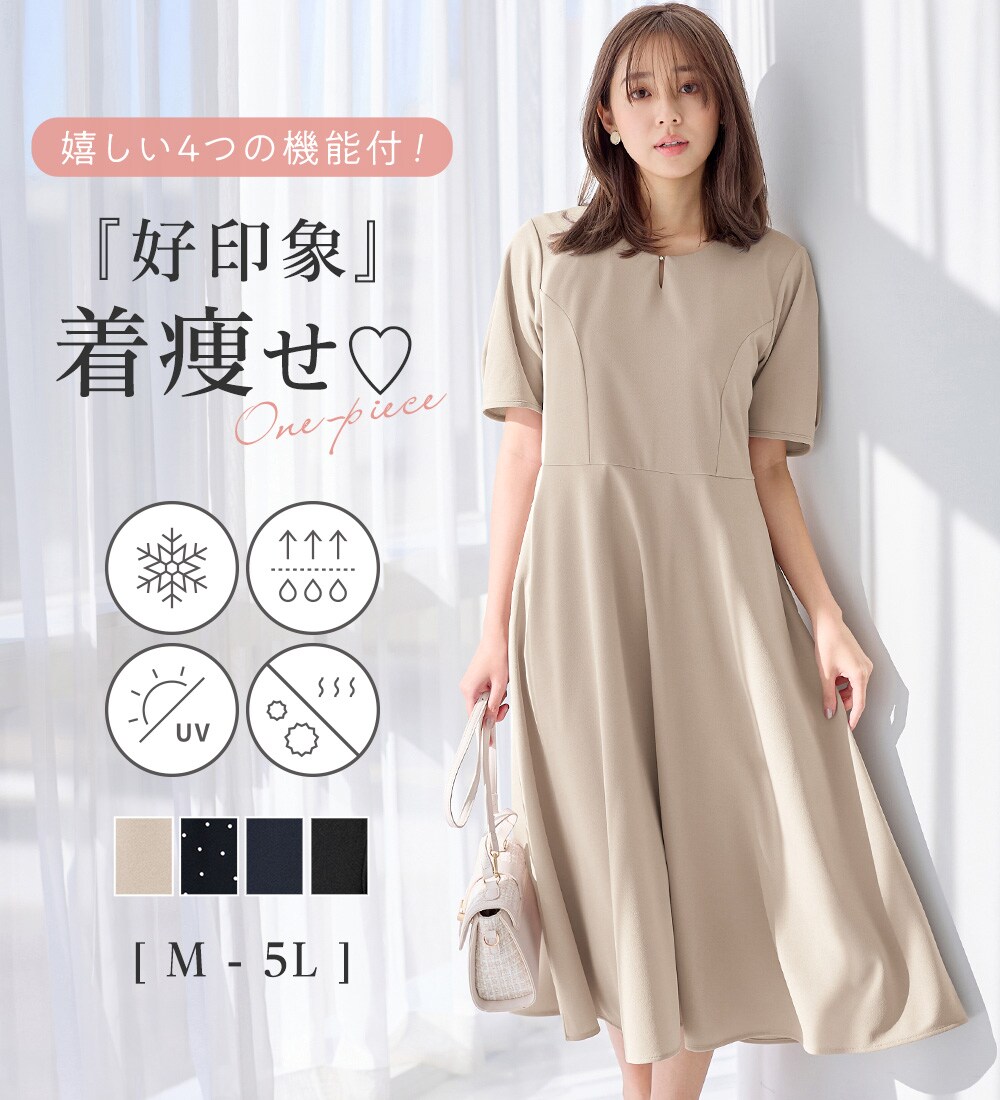 TWILL ツウィル　ボリュームスリーブAラインワンピース　ダンボール　タック TWILL ツウィル ボリュームスリーブAラインワンピース