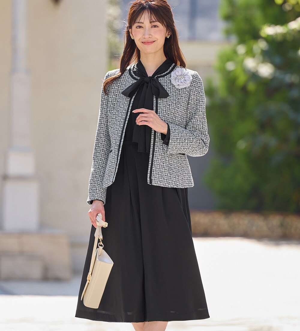 プラステ　セットアップ　ノーカラー　ワイドパンツ　洗える　ストレッチ　ゴム 楽天市場】【最大30%OFFクーポン配布中】【セットアップ】洗える